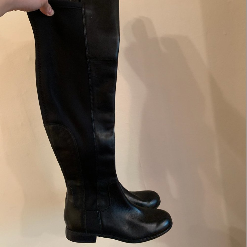 Franco Sarto Above Knee Leather Boots - Never Worn!